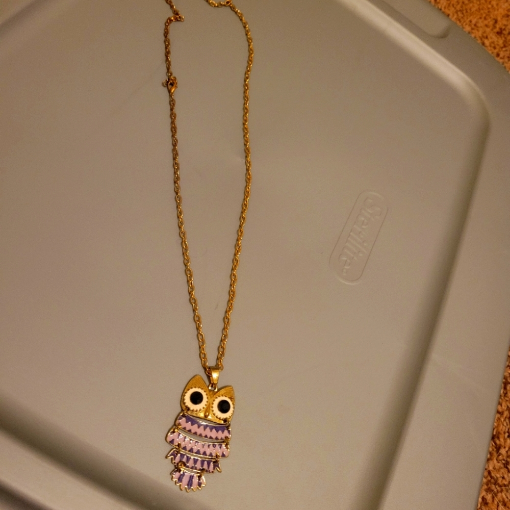 Owl necklace